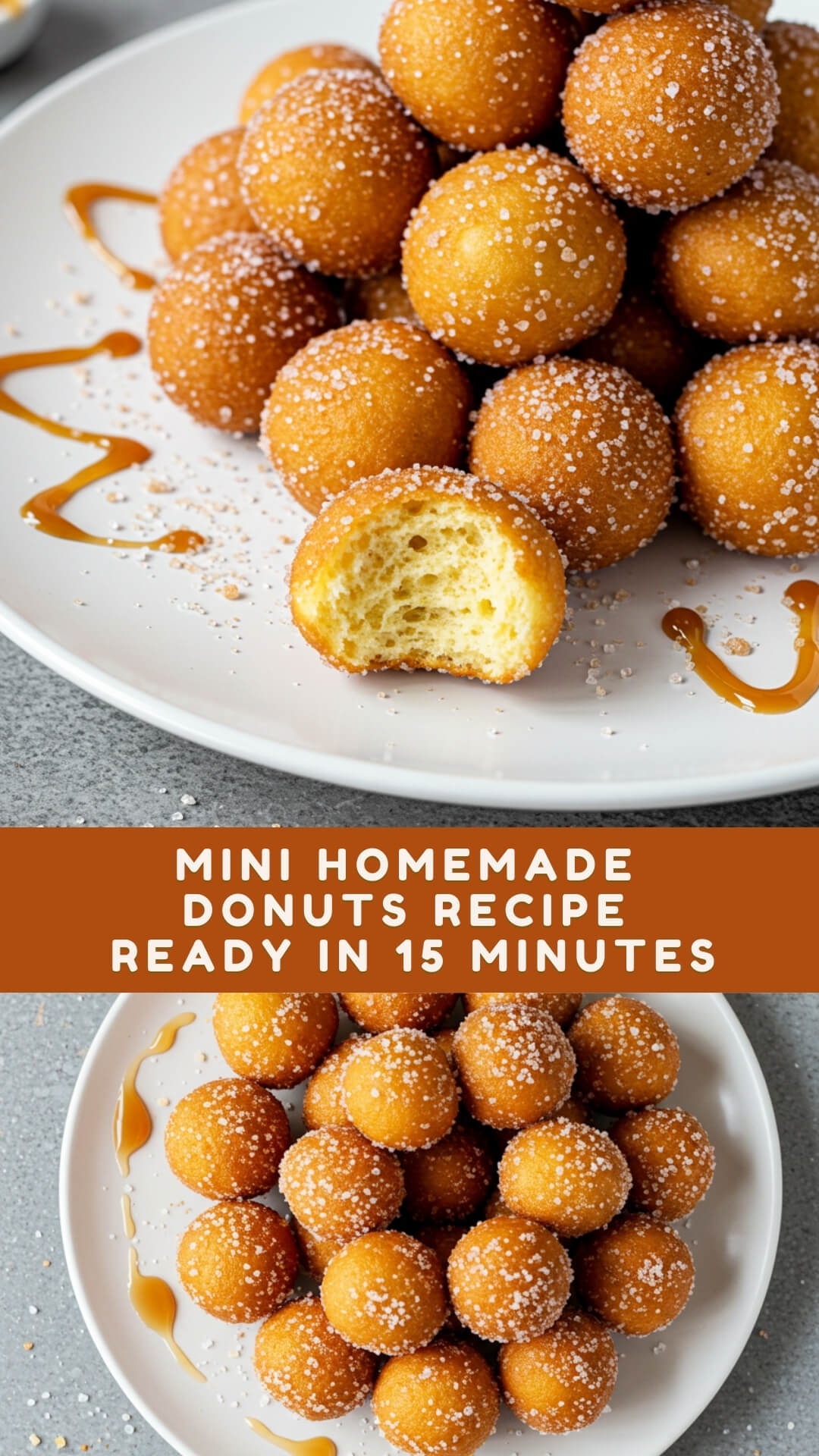 Mini Homemade Donuts Recipe – Ready in 15 Minutes