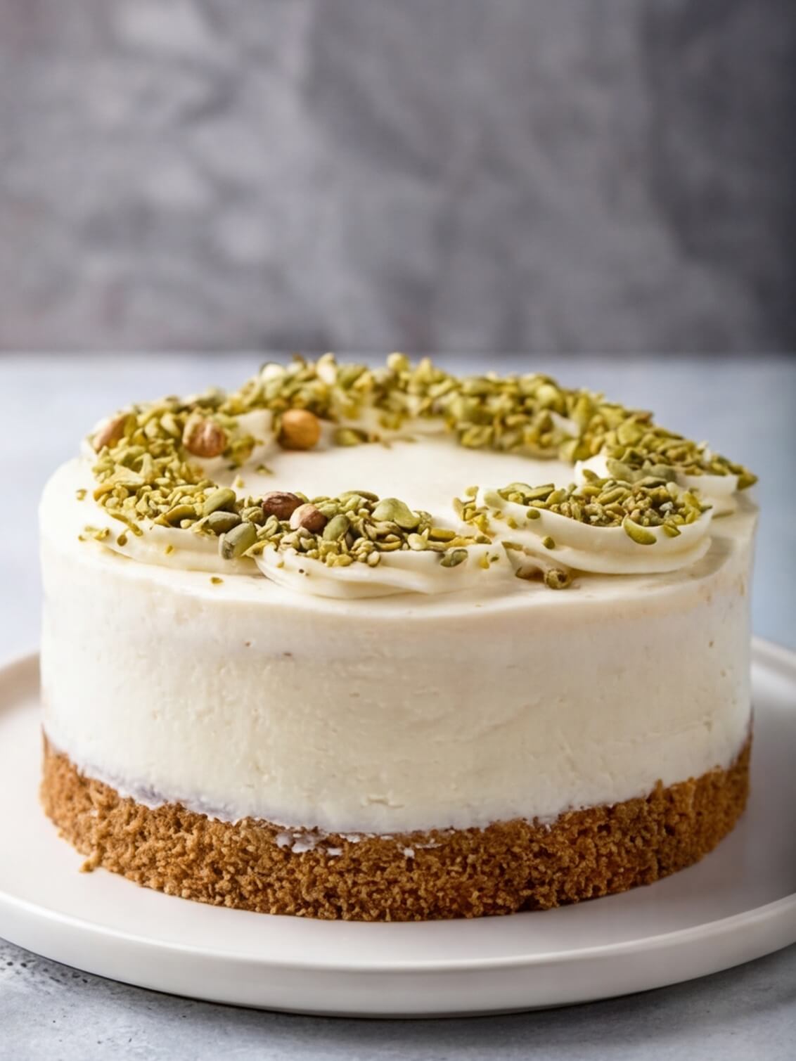 Pistachio Cake with Cream Cheese Frosting – Moist & Delicious