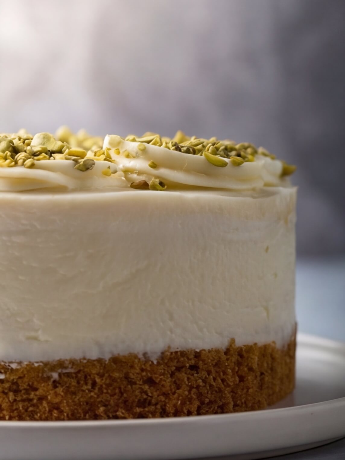 Pistachio Cake with Cream Cheese Frosting – Moist & Delicious