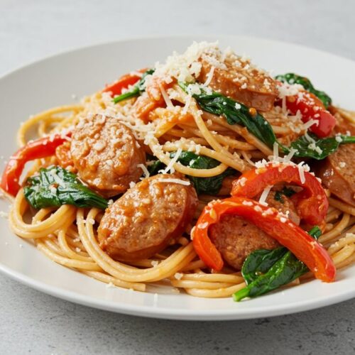 Sausage Spaghetti – Easy Weeknight Pasta Recipe