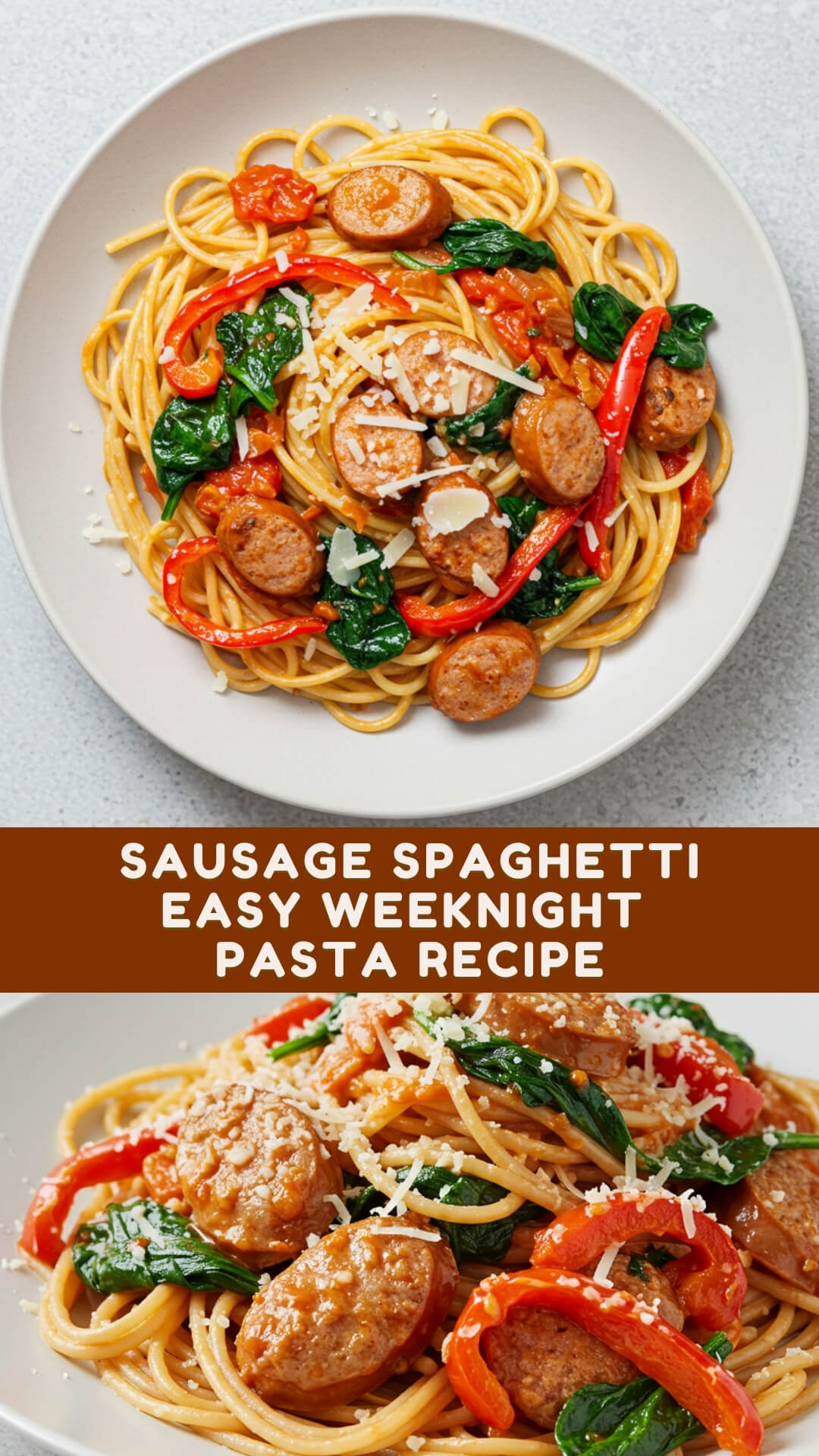 Sausage Spaghetti – Easy Weeknight Pasta Recipe