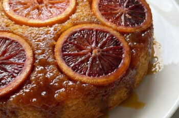 Easy Blood Orange Upside-Down Cake (So Beautiful!)