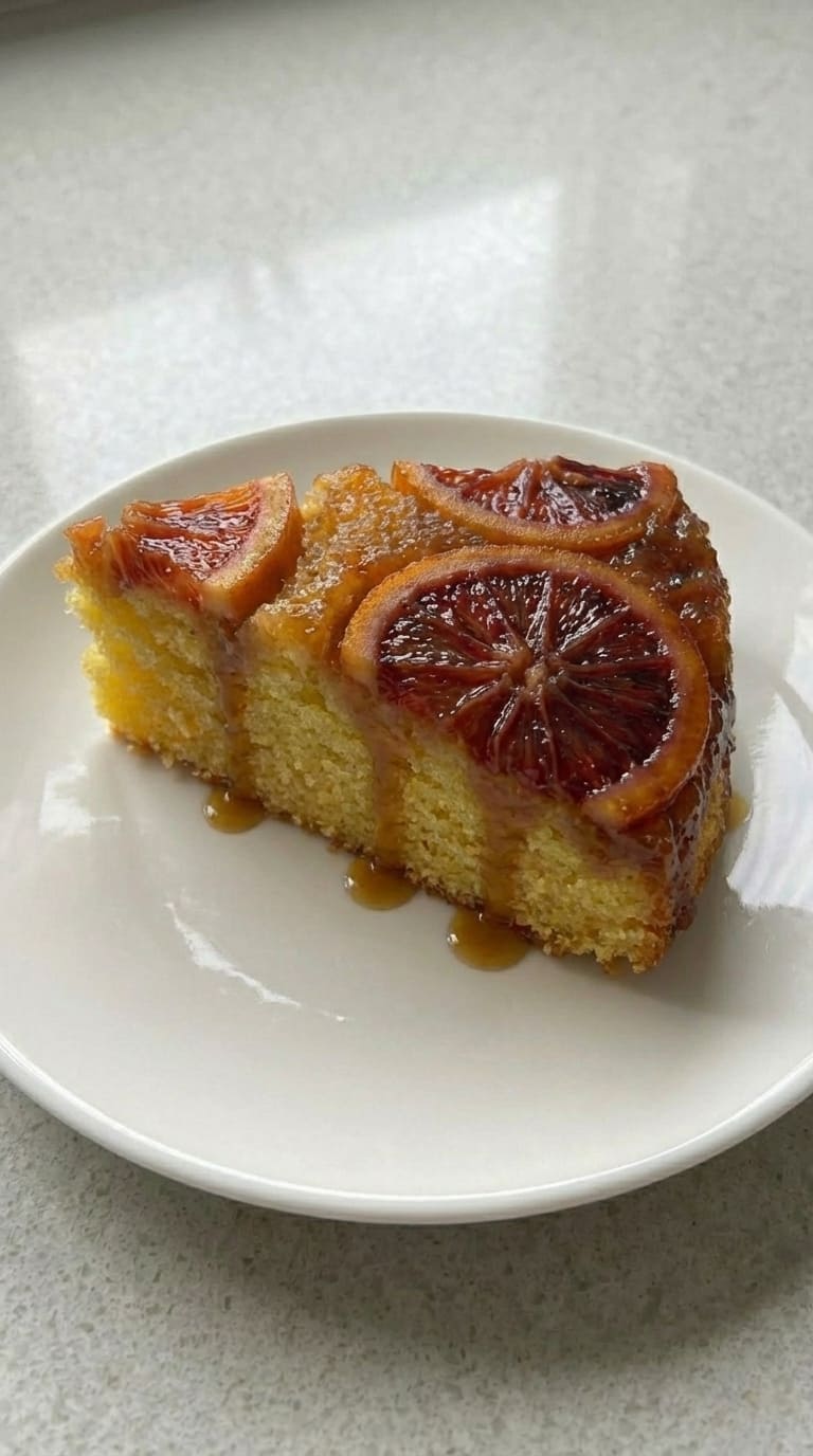 Easy Blood Orange Upside-Down Cake (So Beautiful!)