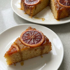 Easy Blood Orange Upside-Down Cake (So Beautiful!)