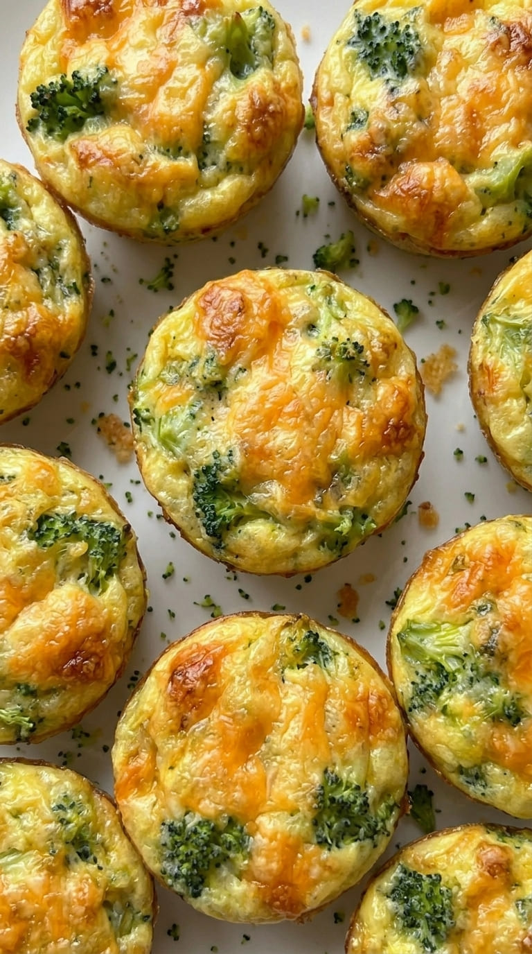 Broccoli and Cheese Egg Muffins – Quick, Healthy & Delicious