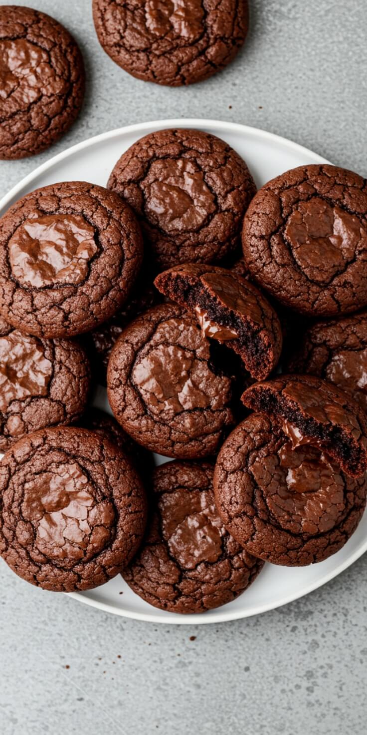 Brownie Cookies are a heavenly combination of rich, fudgy brownies and chewy cookies. Perfect for satisfying any chocolate craving, these cookies are sure to impress.