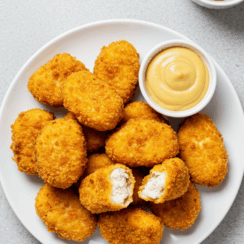 Homemade Chicken Nuggets are crispy, juicy, and packed with flavor thanks to a seasoned panko crust—perfect for dipping, snacking, or mealtime favorites.