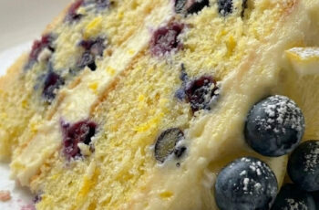 The Only Lemon Blueberry Cake You’ll Ever Need