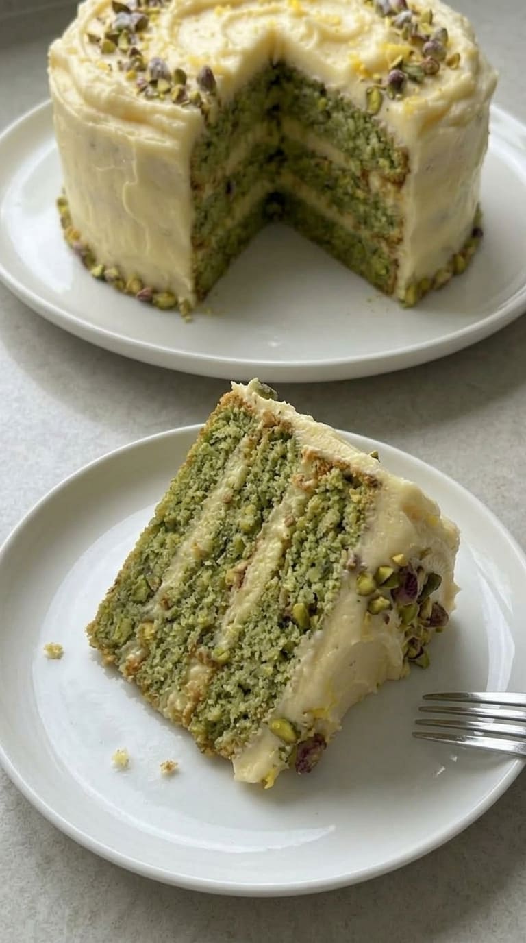 Easy Lemon Pistachio Cake Recipe Perfect for Any Occasion