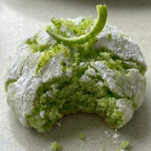 Lime Crinkle Cookies Recipe – Bright, Sweet & Delicious