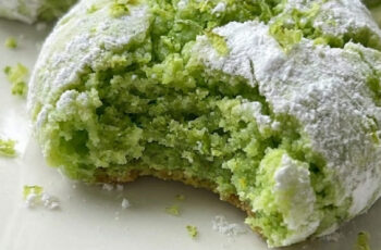 Lime Crinkle Cookies Recipe – Bright, Sweet & Delicious