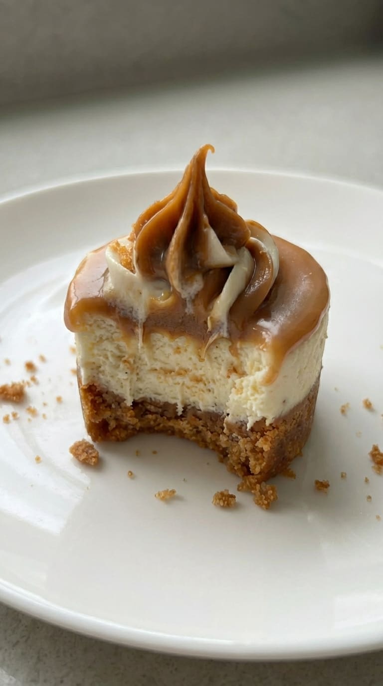 Easy Mini Biscoff Cheesecakes – No Bake & Delicious