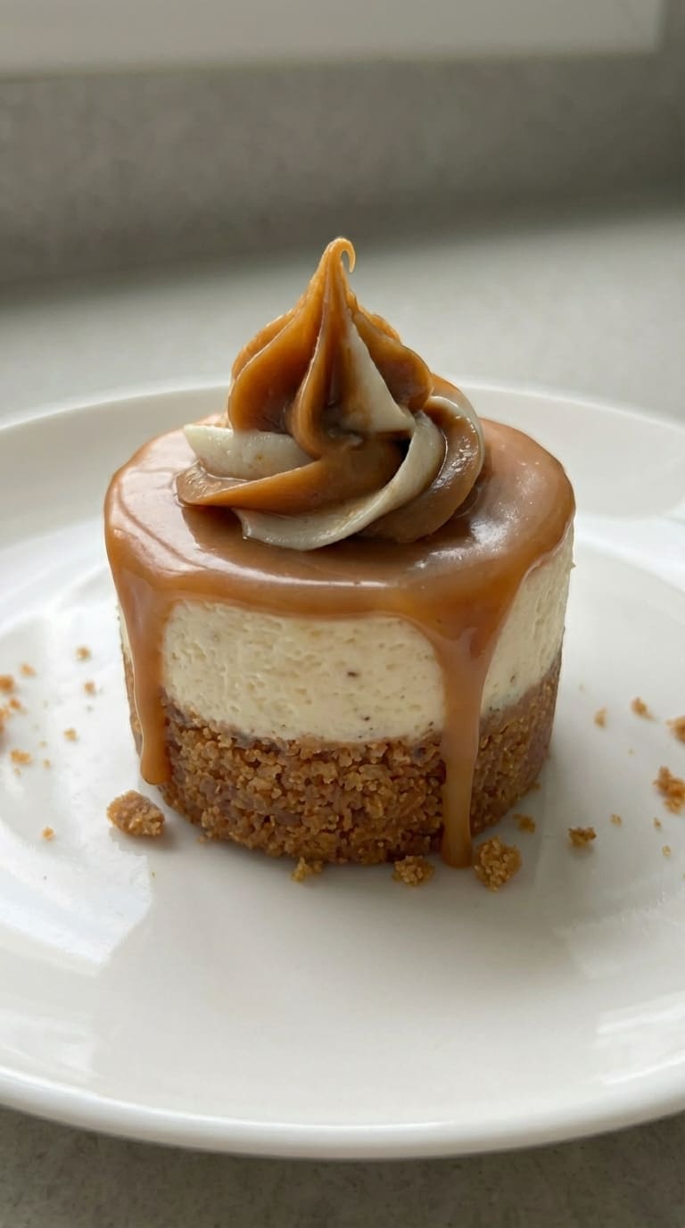 Easy Mini Biscoff Cheesecakes – No Bake & Delicious