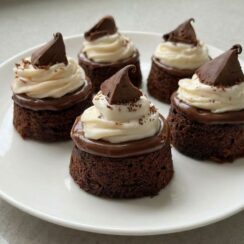 Easy Mini Chocolate Cheesecakes, Perfect Party Dessert