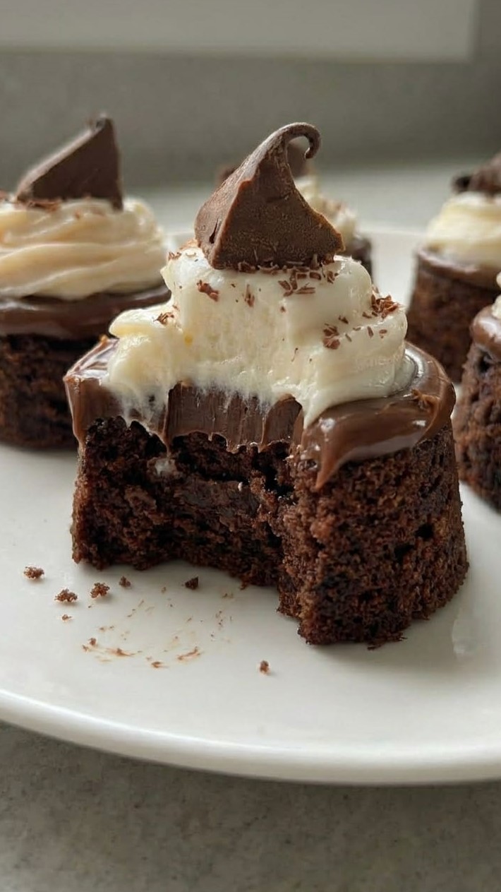 Easy Mini Chocolate Cheesecakes, Perfect Party Dessert