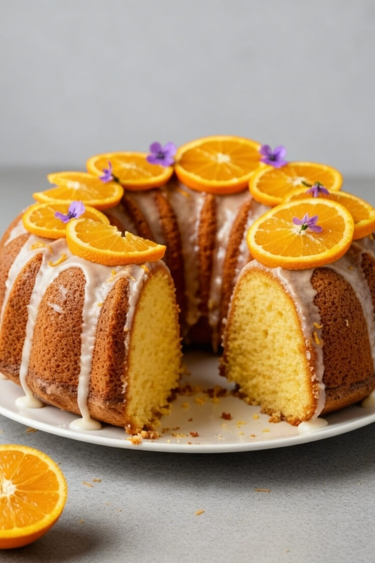 Orange Bundt Cake Recipe The Simple Citrus Dessert That Wow's Guests