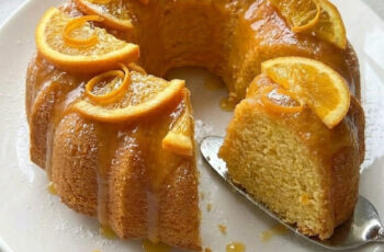 Orange Bundt Cake Recipe, Moist and Easy with Fresh Citrus Flavor
