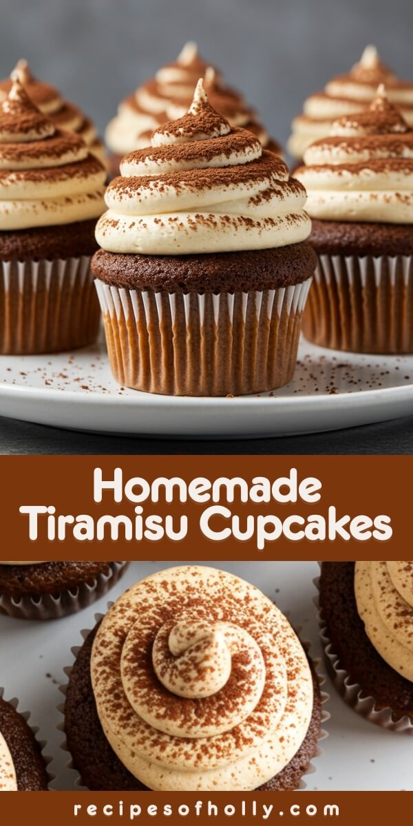 Tiramisu Cupcakes combine rich espresso-soaked flavor with fluffy mascarpone frosting and a dusting of cocoa—your favorite Italian dessert in cupcake form!