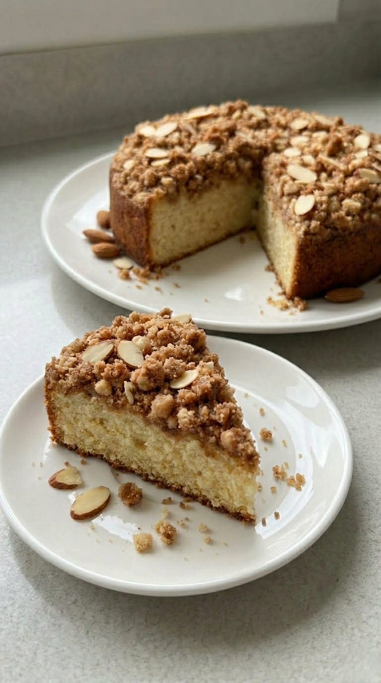 Easy Almond Coffee Cake Recipe (So Delicious!)