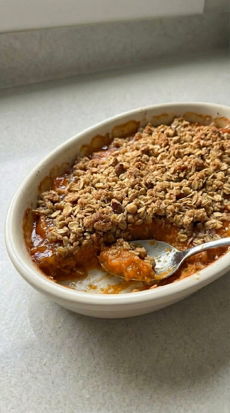 Easy Apricot Crumble Recipe with Fresh Apricot Flavor