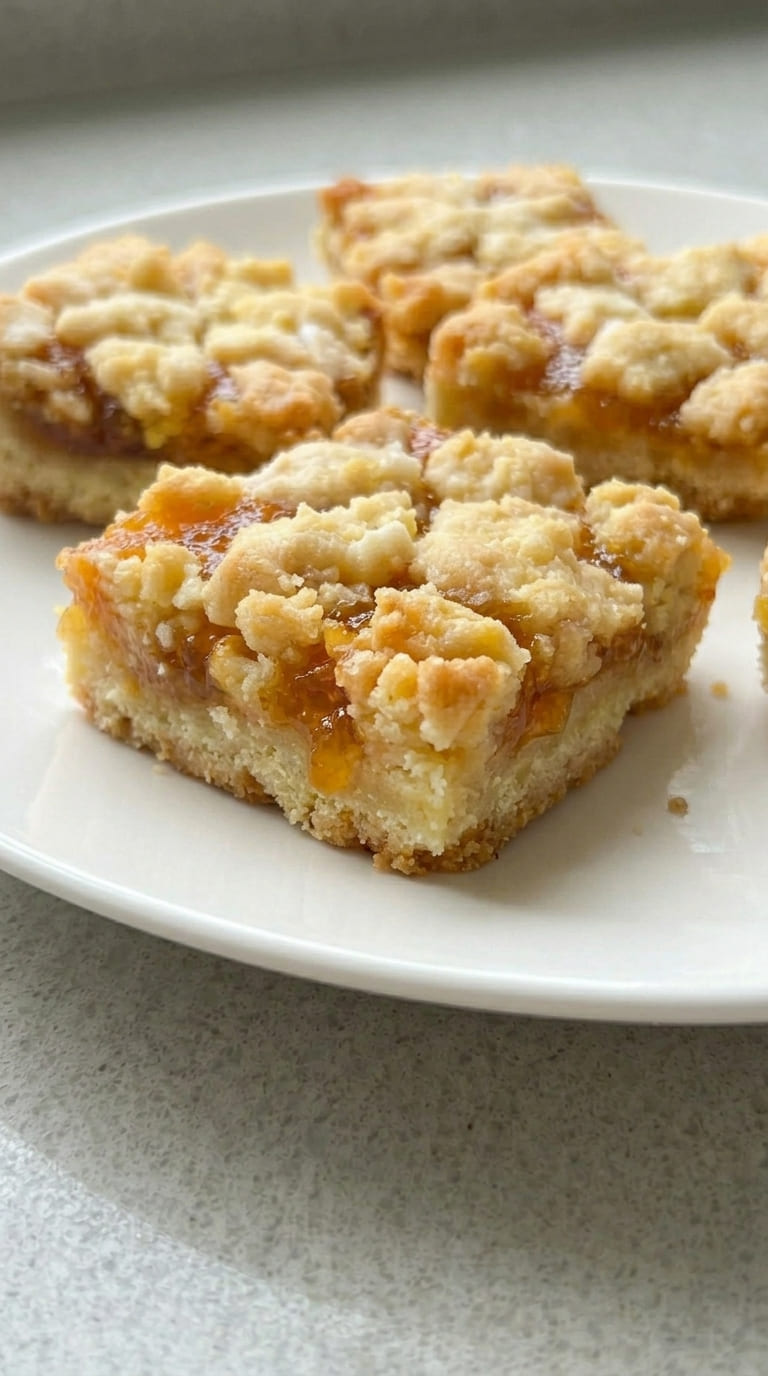 The Only Apricot Shortbread Bars Recipe You Will Ever Need