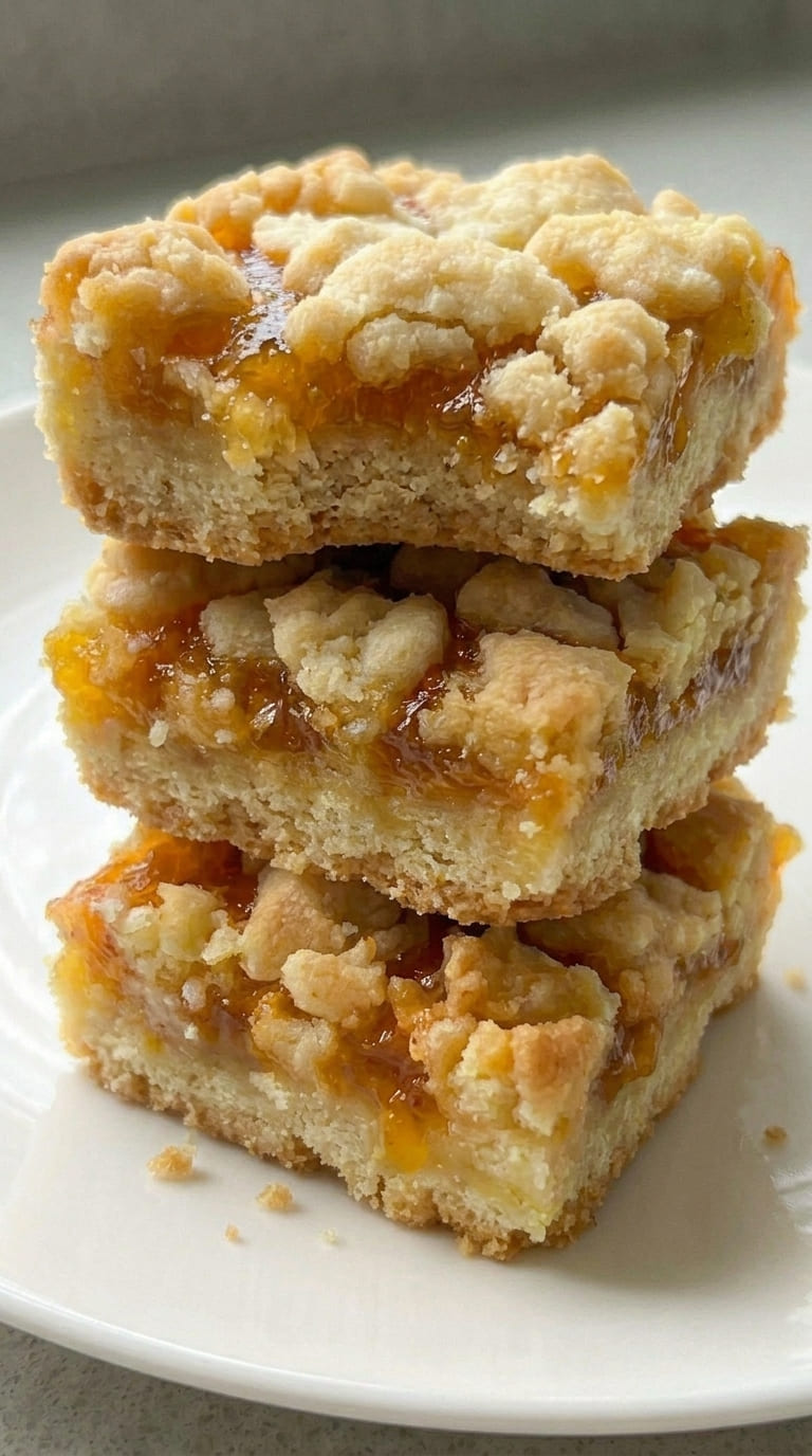 The Only Apricot Shortbread Bars Recipe You Will Ever Need