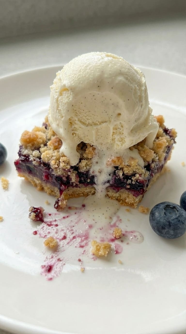 Best Blueberry Crumble Bars – Soft, Juicy & Delicious