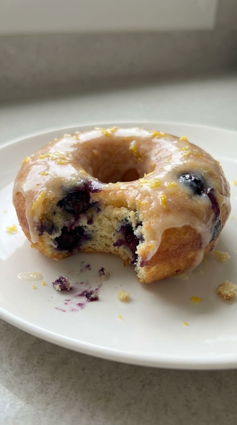 Easy Blueberry Donuts – Soft, Fluffy & Ready in 30 Minutes