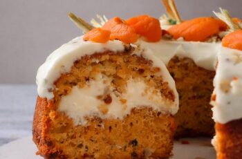 Carrot Cheesecake Bundt Cake