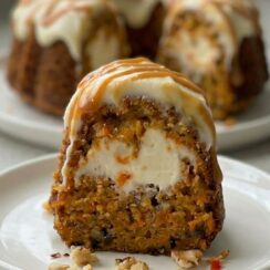 Carrot Cheesecake Bundt Cake – Swirled, Spiced & Perfect