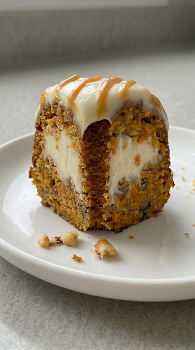 Carrot Cheesecake Bundt Cake – Swirled, Spiced & Perfect