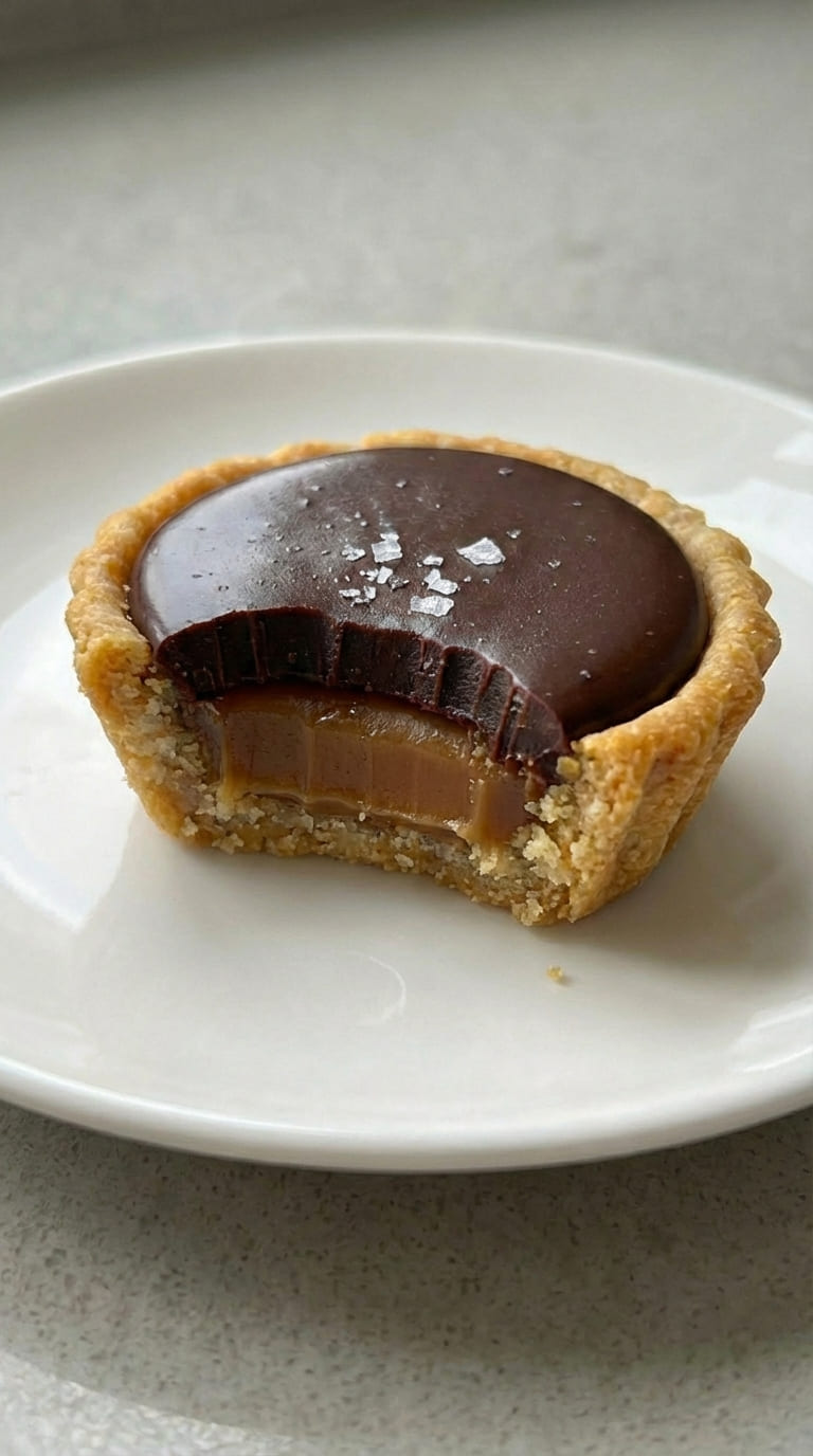 Easy Chocolate Caramel Tarts, Sweet & Irresistible