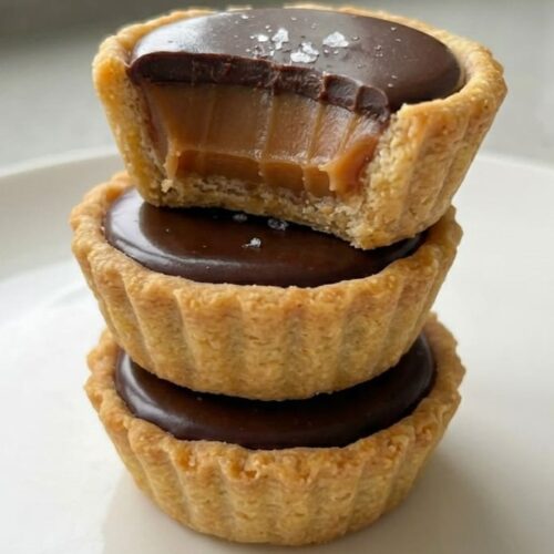 Easy Chocolate Caramel Tarts, Sweet & Irresistible