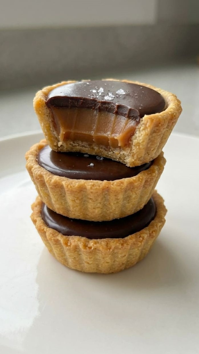 Easy Chocolate Caramel Tarts, Sweet & Irresistible