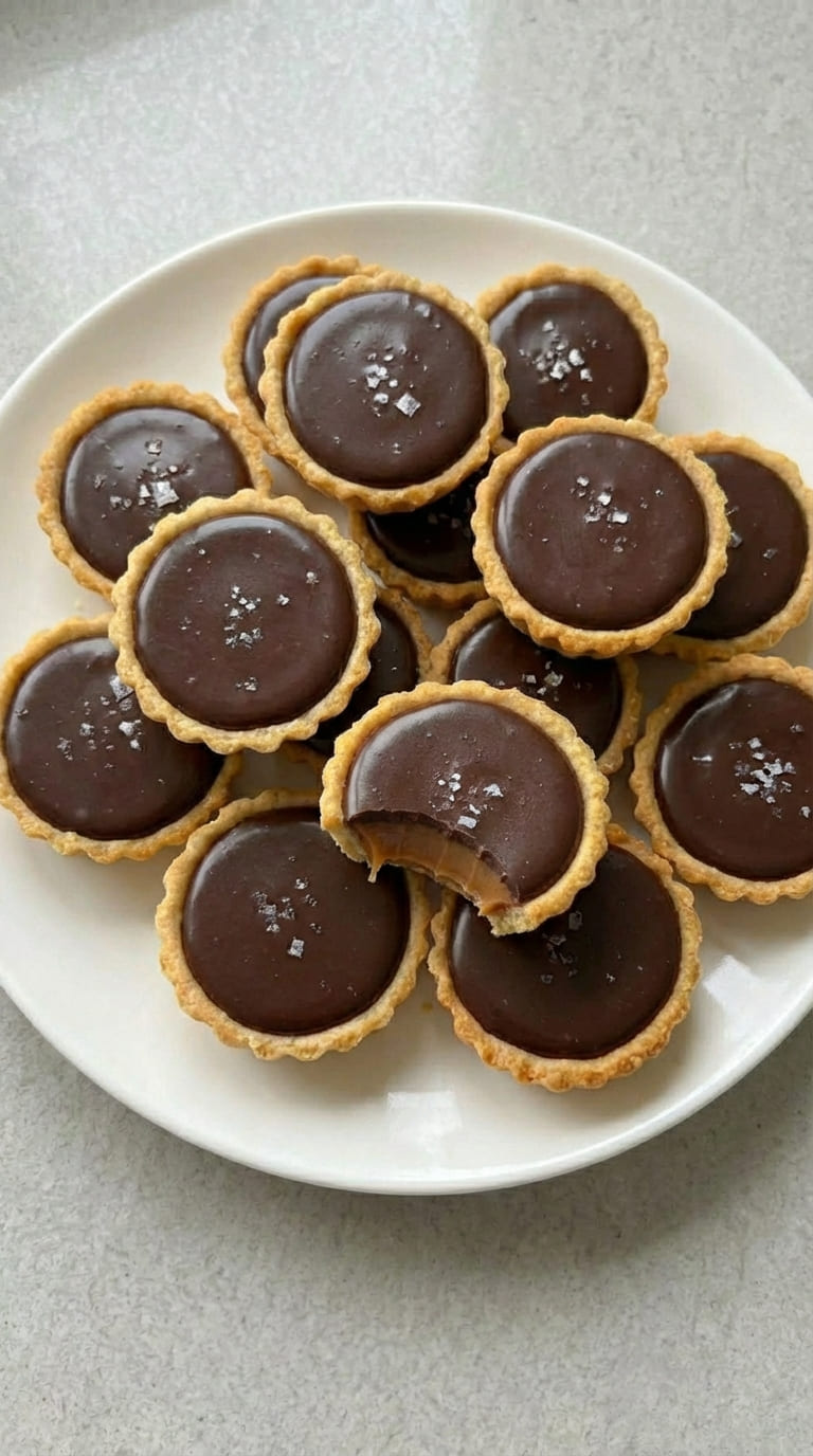 Easy Chocolate Caramel Tarts, Sweet & Irresistible
