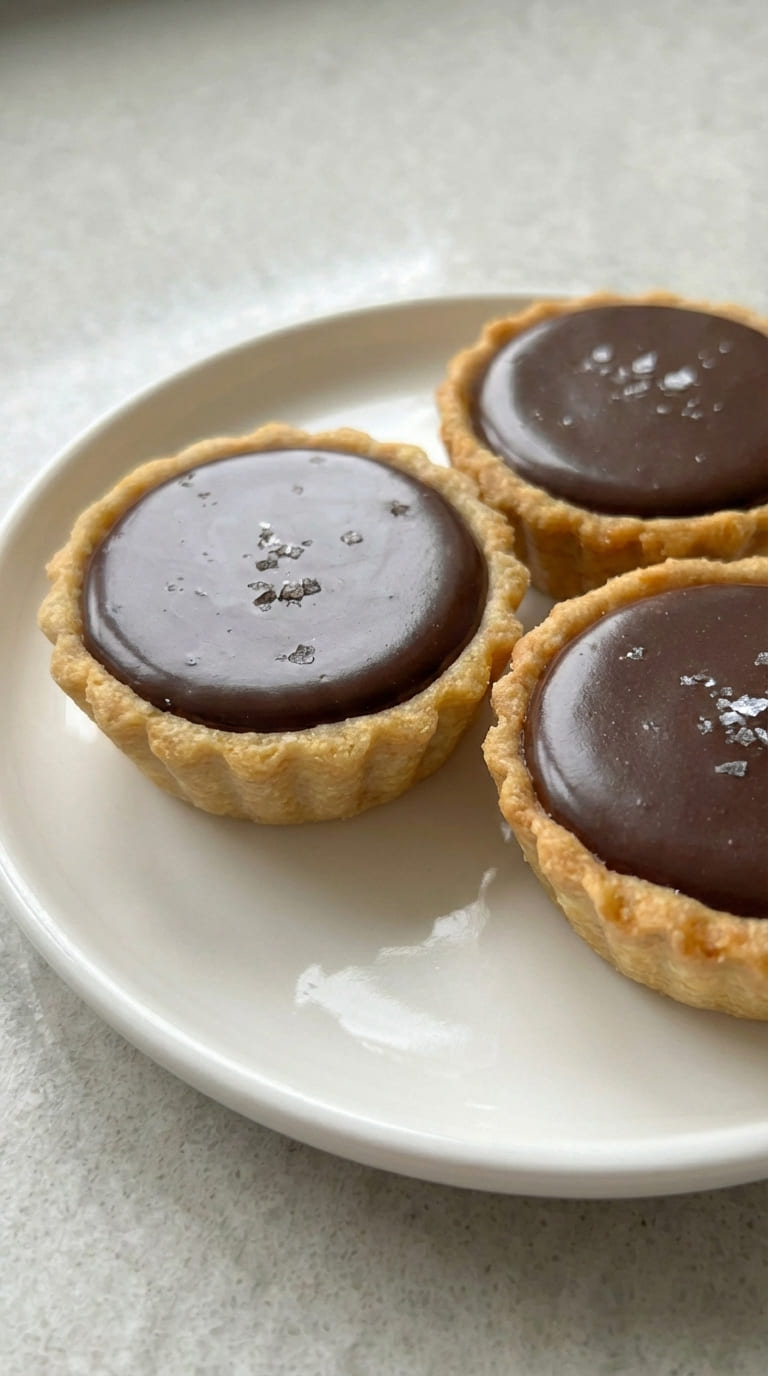 Easy Chocolate Caramel Tarts, Sweet & Irresistible