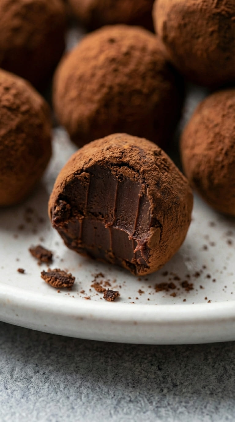 Easy Chocolate Truffles, Melt-in-Your-Mouth Treats