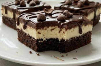 Coffee and Cream Brownies – Rich, Creamy & Irresistible