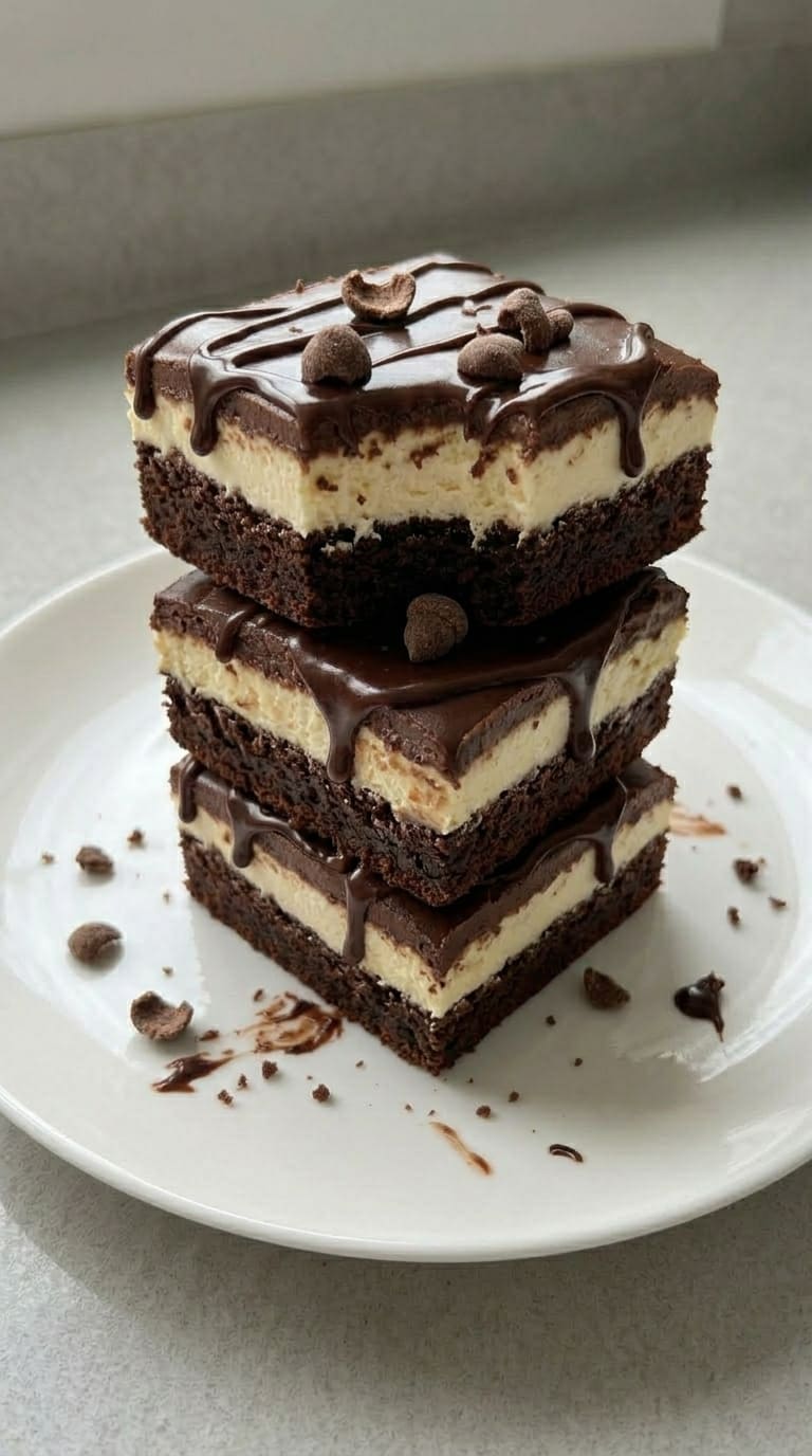 Coffee and Cream Brownies – Rich, Creamy & Irresistible