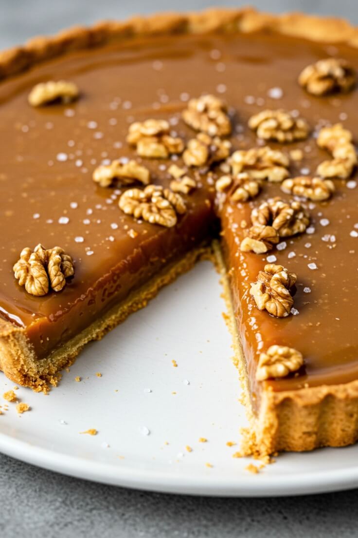 Easy Salted Caramel Tart Ready in 1 Hour