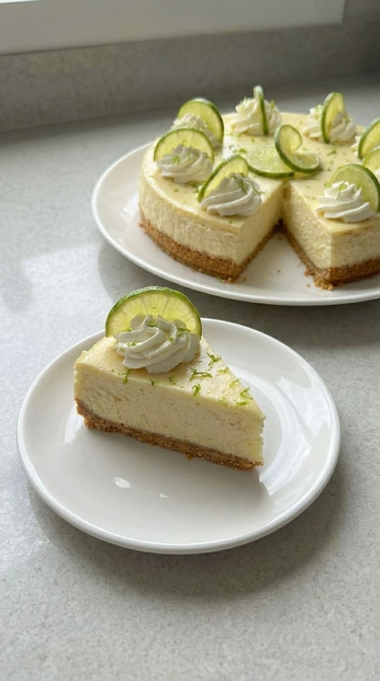 Key Lime Cheesecake Recipe – Smooth, Zesty & Delicious