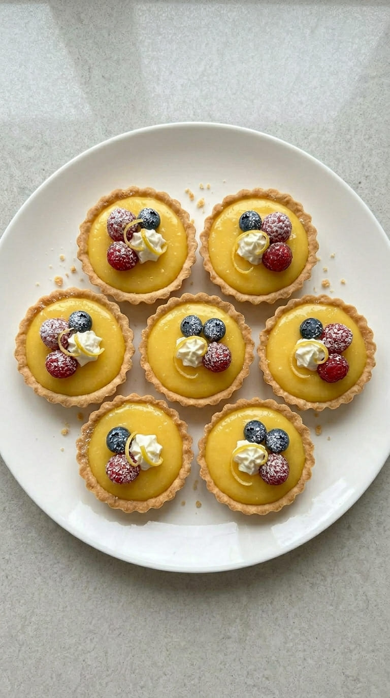 Refreshing Lemon Curd Tarts Perfect for Your Next Gathering