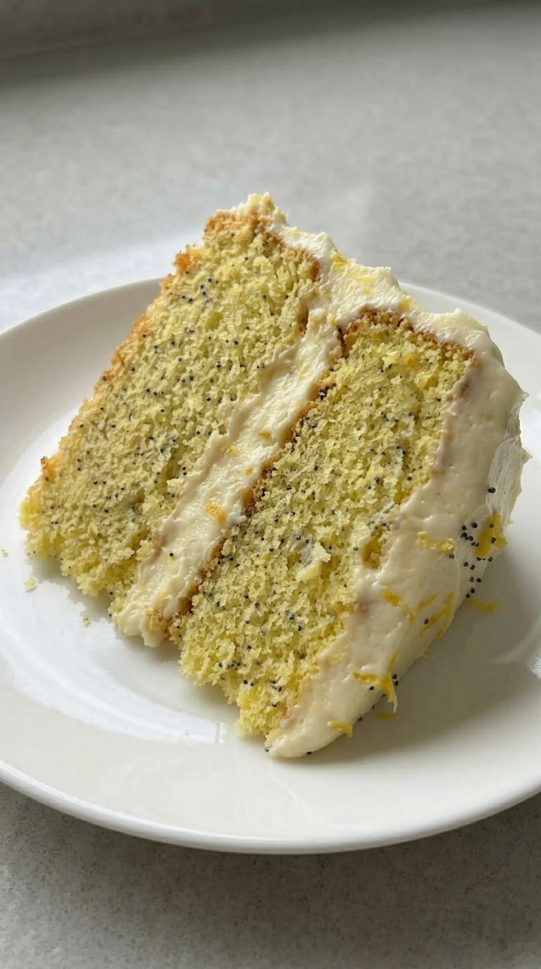 Homemade Lemon Poppy Seed Cake – Perfect Spring Dessert