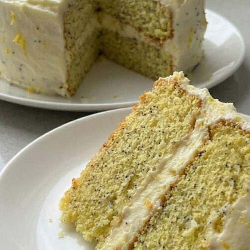 Homemade Lemon Poppy Seed Cake – Perfect Spring Dessert