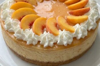 The Only Peach Cheesecake Recipe You Will Ever Need