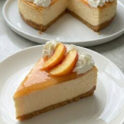 The Only Peach Cheesecake Recipe You Will Ever Need