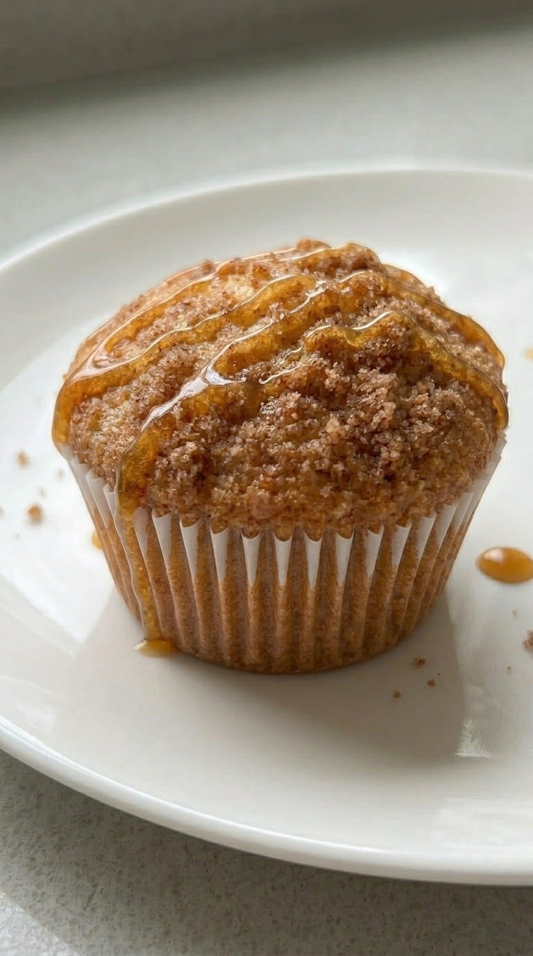 Moist Peach Muffins Recipe with Fresh Peach Flavor