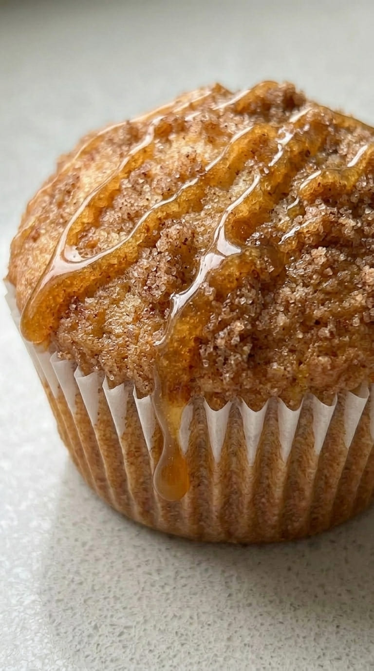 Moist Peach Muffins Recipe with Fresh Peach Flavor