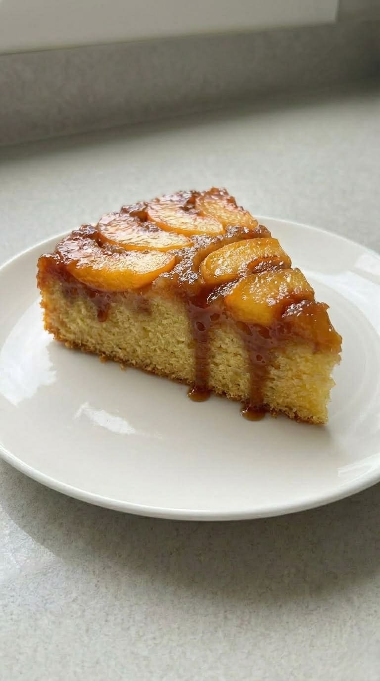 Moist Peach Upside Down Cake Perfect for Summer Gatherings