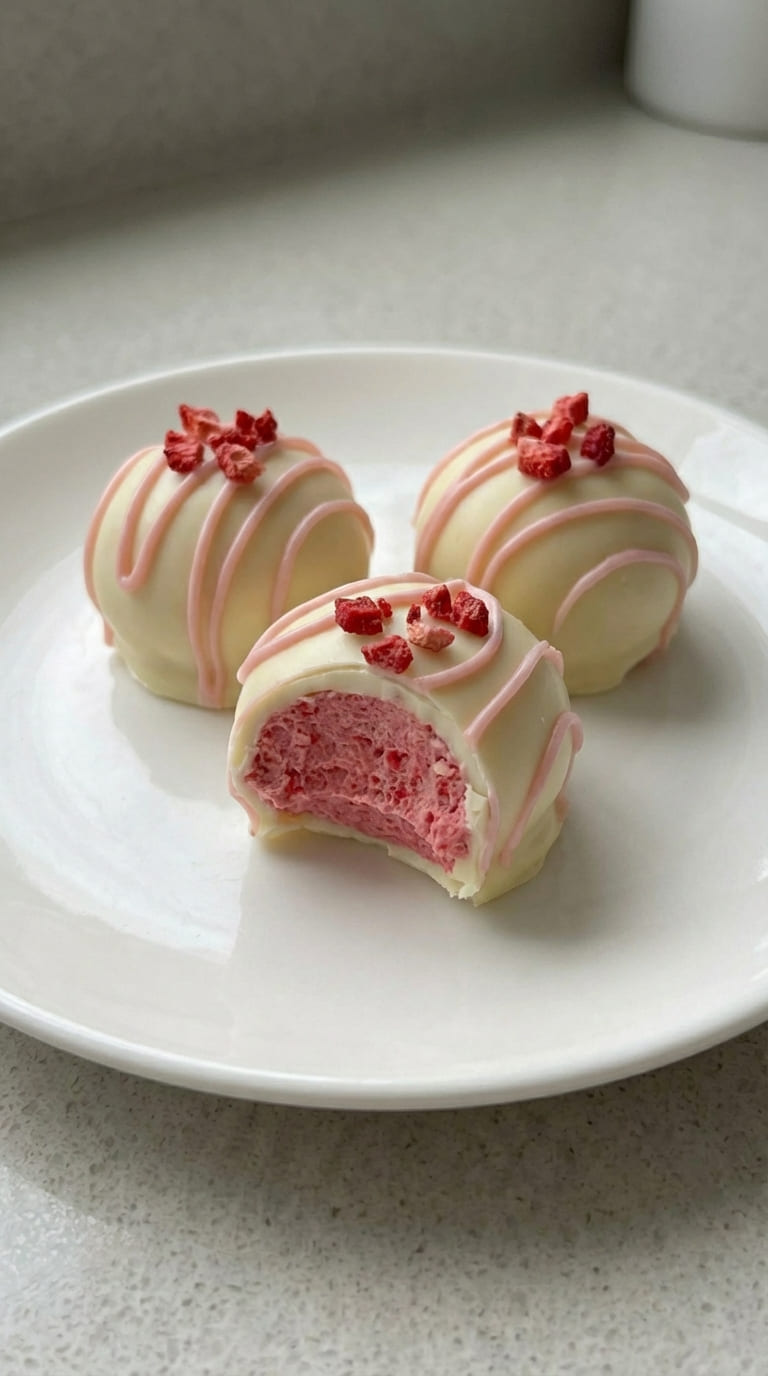 Better Than Candy Store Strawberry Truffles!
